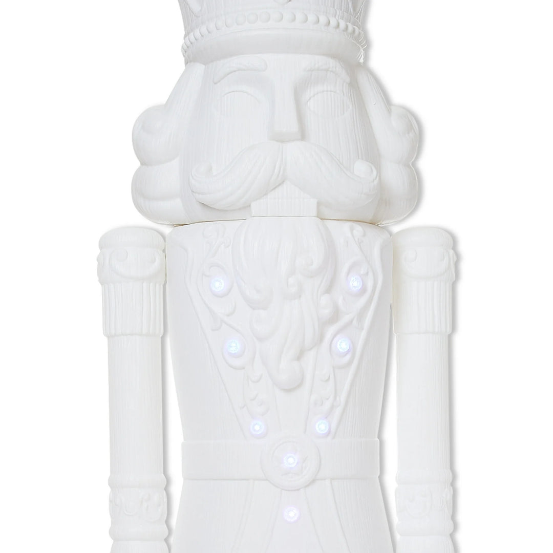 Giant Paint it Yourself Light-Up Animated Blow Mold Nutcracker Decoration, 6', by Holiday Time