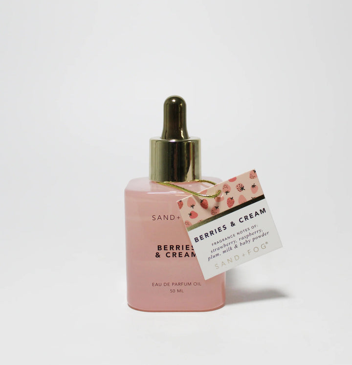 Sand + Fog Berries & Cream Eau De Parfum Oil, 1.7 fl oz, 50ml, Dropper