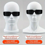 Men's Trendy Square Fashion Glasses