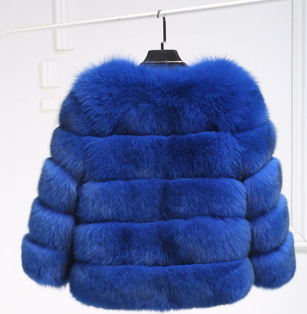 Women's Faux Fur Coat – Elegant Winter Outerwear