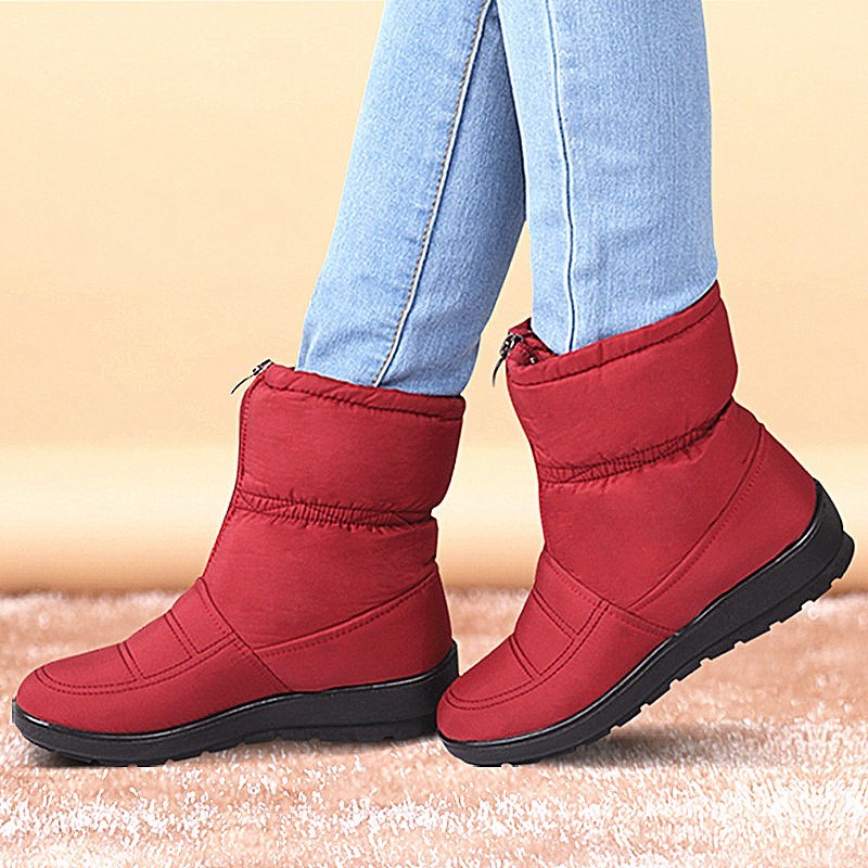 Women's Thick Snow Boots – Warm Winter