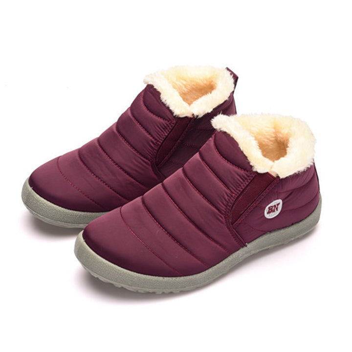 Unisex Waterproof Winter Snow Boots – Slip-On