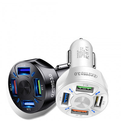 Fast Car Charger Mobile Four in One