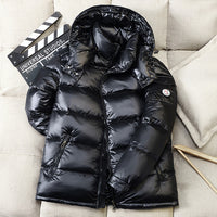 Men's Down Jacket | Thickened Hooded Coat for Autumn & Winter Travel