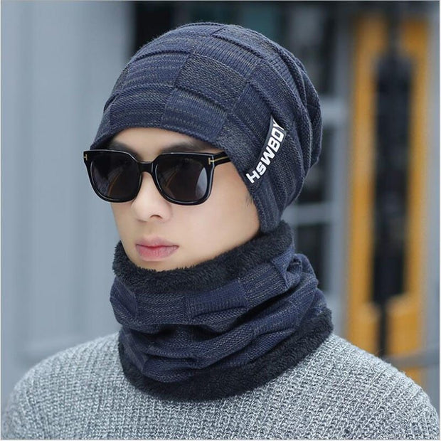 Men's Winter Hat with Earmuffs