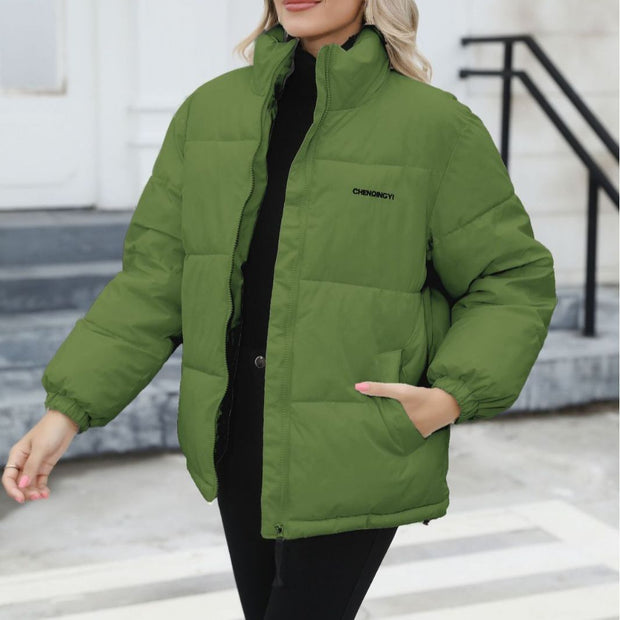 Women's Casual Winter Down Coat – Thick & Windproof