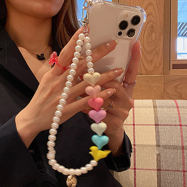 Chain Love Handheld Phone Case Protective Case