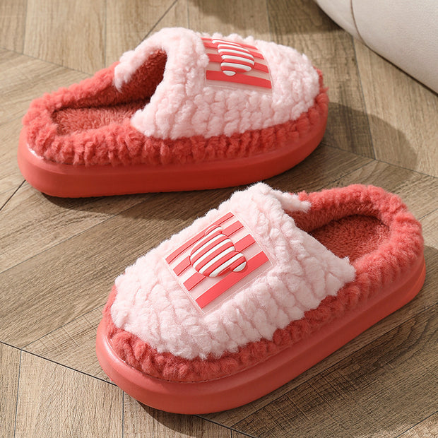 Lamb Slippers – Indoor Non-Slip Winter Shoes