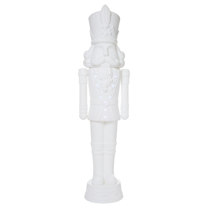 Giant Paint it Yourself Light-Up Animated Blow Mold Nutcracker Decoration, 6', by Holiday Time