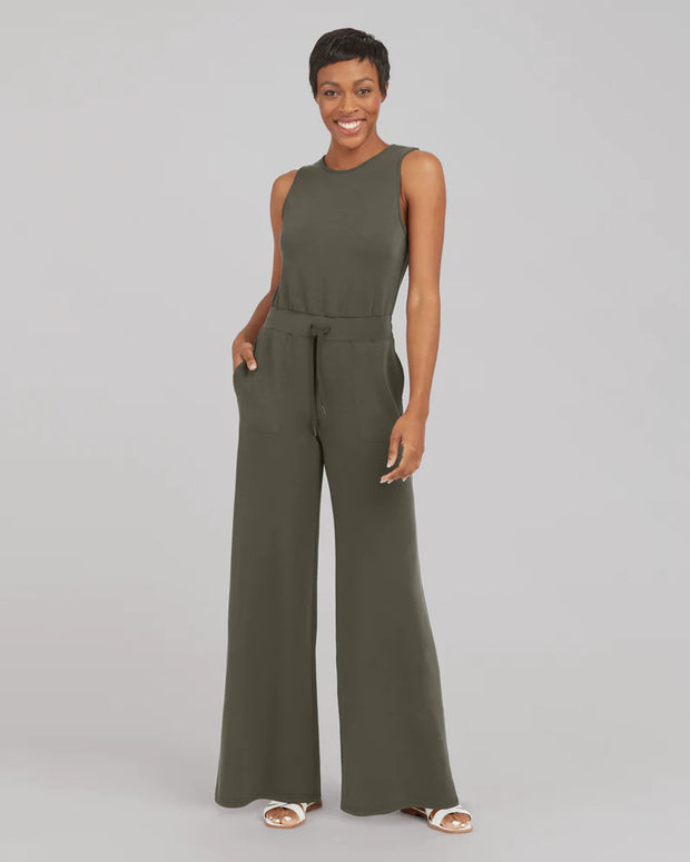 Women's Lace-Up Jumpsuit Pants