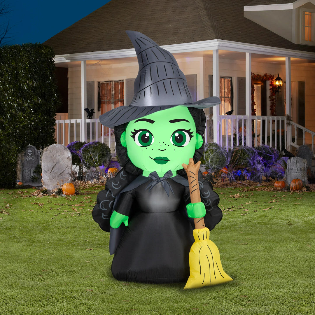 Halloween Airblown Yard Inflatables Elphaba Wicked 27.16 in x 21.25 in x 59.84 in 3.26 lb