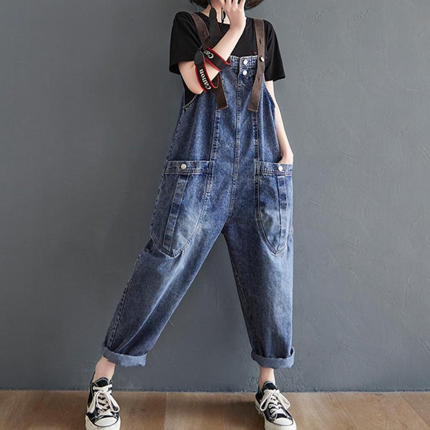 Women's Loose Overalls – Slim Fit