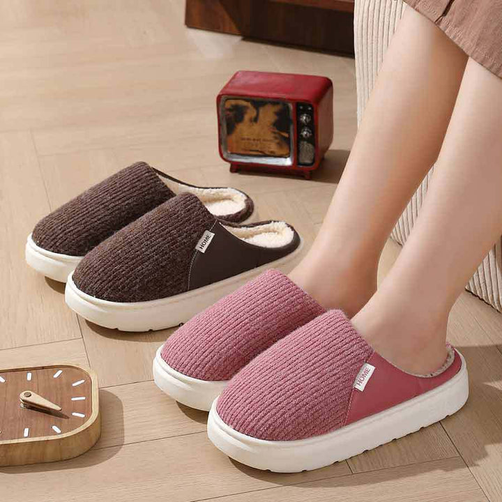 Women's Color-Matching Casual Shoes – Winter