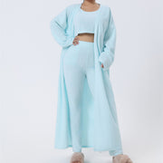 Women's Cozy 3-Piece Pajama Set