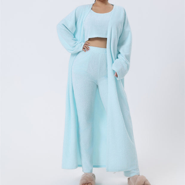 Women's Cozy 3-Piece Pajama Set