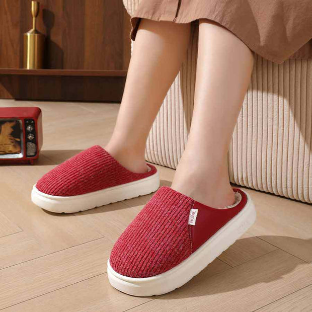 Women's Color-Matching Casual Shoes – Winter