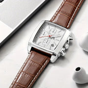 Men's Vintage-Inspired Quartz Watch