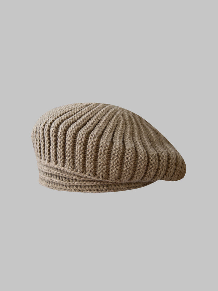 Women's Knitted Beret – Autumn/Winter Fashion