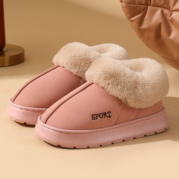 Women's Plush Snow Boots – Outdoor Slippers