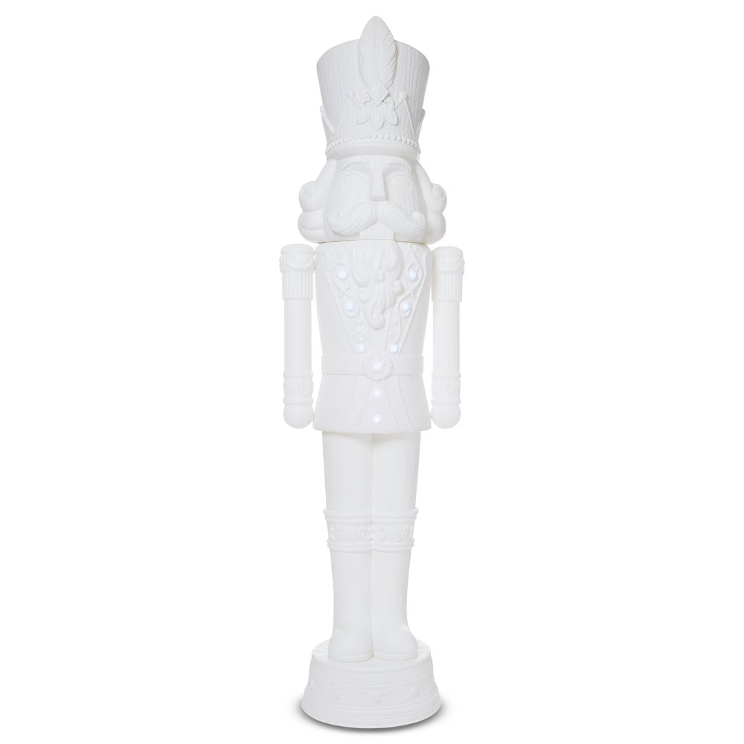 Giant Paint it Yourself Light-Up Animated Blow Mold Nutcracker Decoration, 6', by Holiday Time