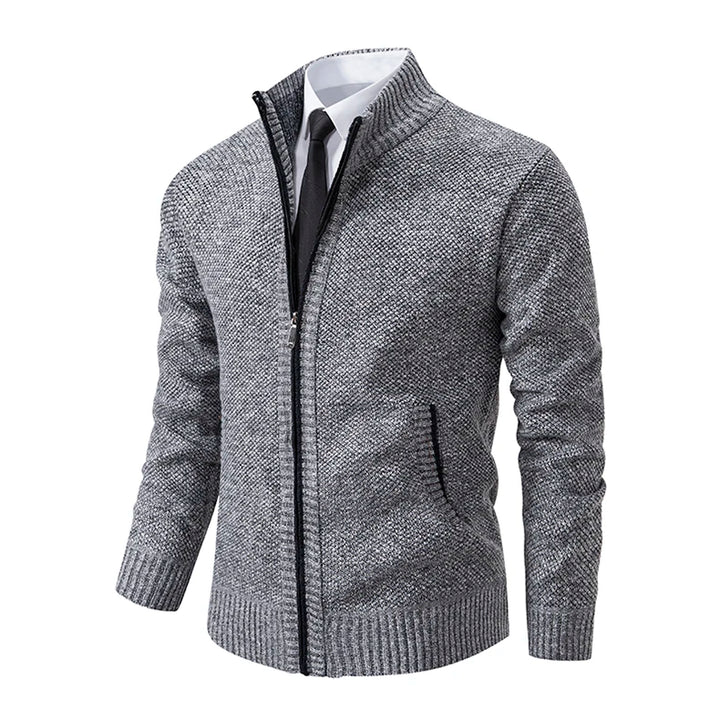 Men's Casual Sports Coat | Autumn & Winter Fleece Zipper Cardigan