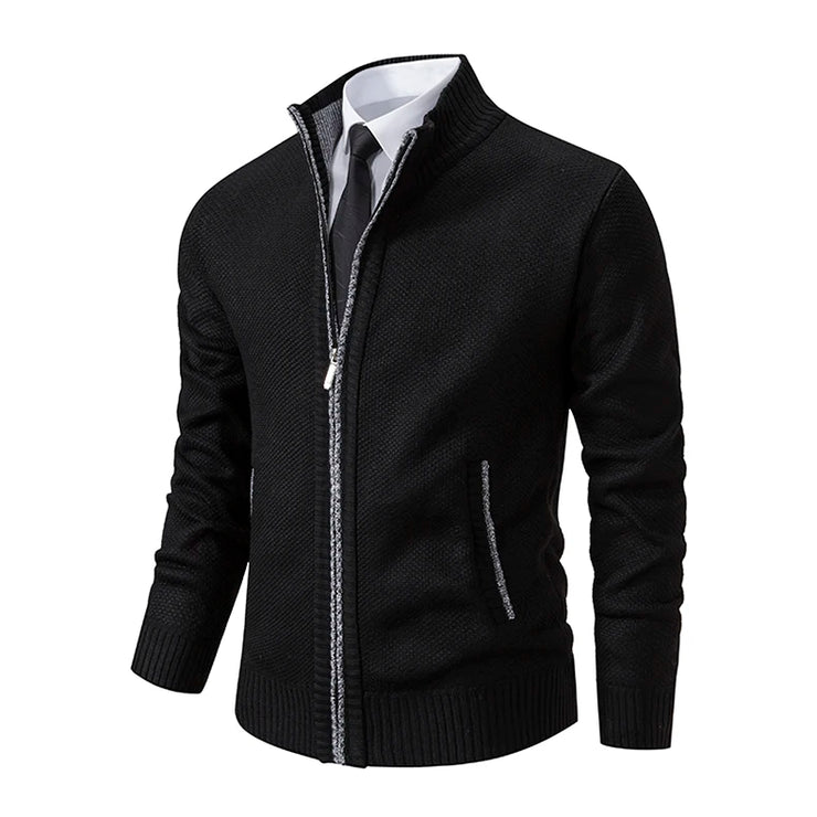 Men's Casual Sports Coat | Autumn & Winter Fleece Zipper Cardigan