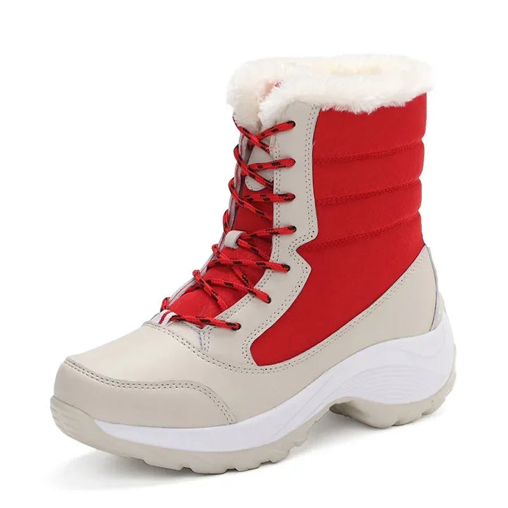 Women's Platform Snow Boots | Waterproof Fur Ankle & Thigh High Winter Walking Shoes