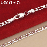 925 Silver Chain Set, Bracelet/Necklace