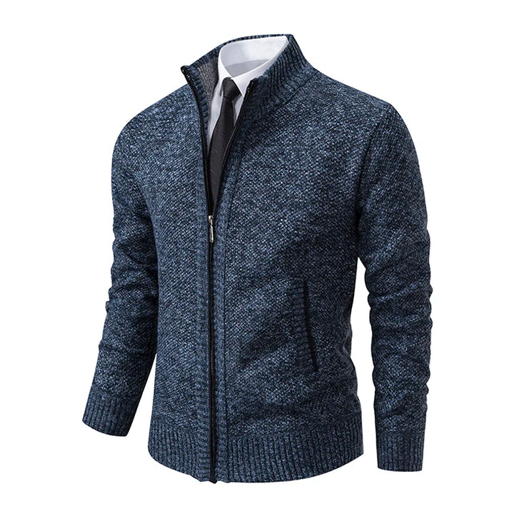 Men's Casual Sports Coat | Autumn & Winter Fleece Zipper Cardigan