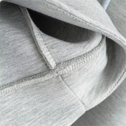 Women's Oversized Zipper Hoodie | High Street Unisex Style with Double Pockets