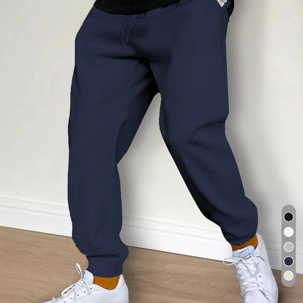 Men's Fleece Joggers, Winter Gym Pants