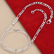 925 Silver Chain Set, Bracelet/Necklace