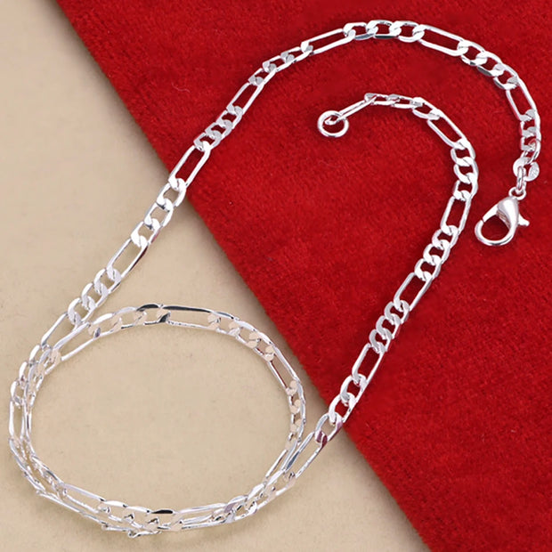 925 Silver Chain Set, Bracelet/Necklace