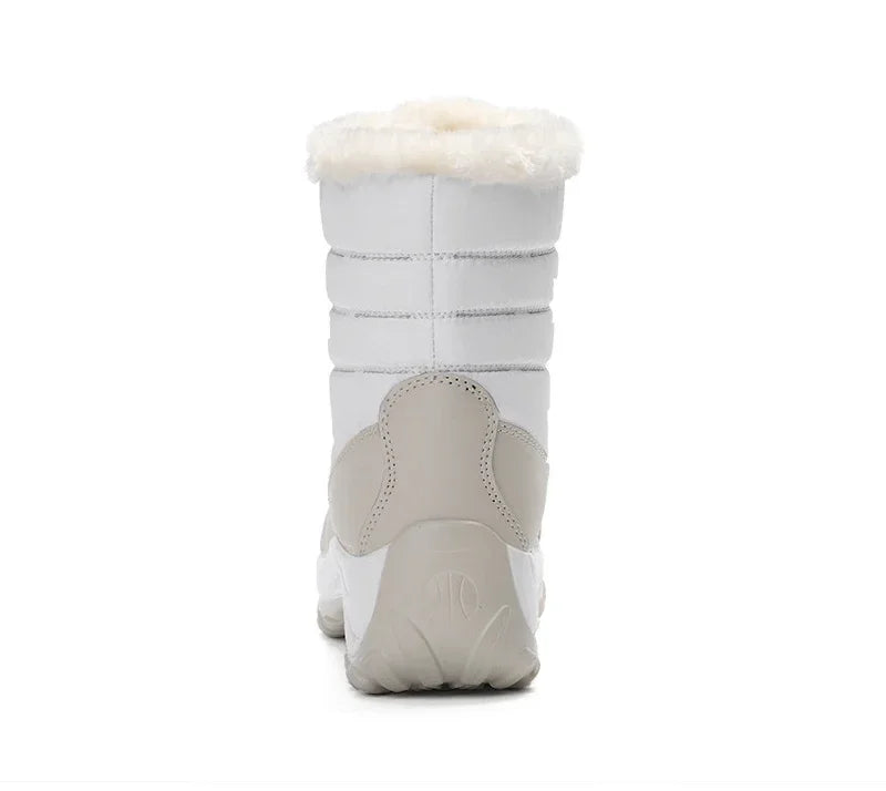 Women's Platform Snow Boots | Waterproof Fur Ankle & Thigh High Winter Walking Shoes