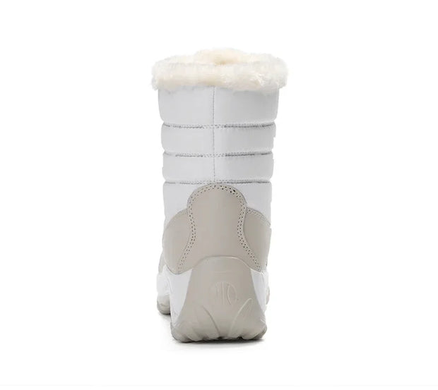 Women's Platform Snow Boots | Waterproof Fur Ankle & Thigh High Winter Walking Shoes