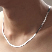 Stainless Steel Snake Chain Necklace