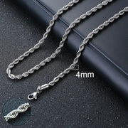 Vertical Bar Necklace for Men, Layered