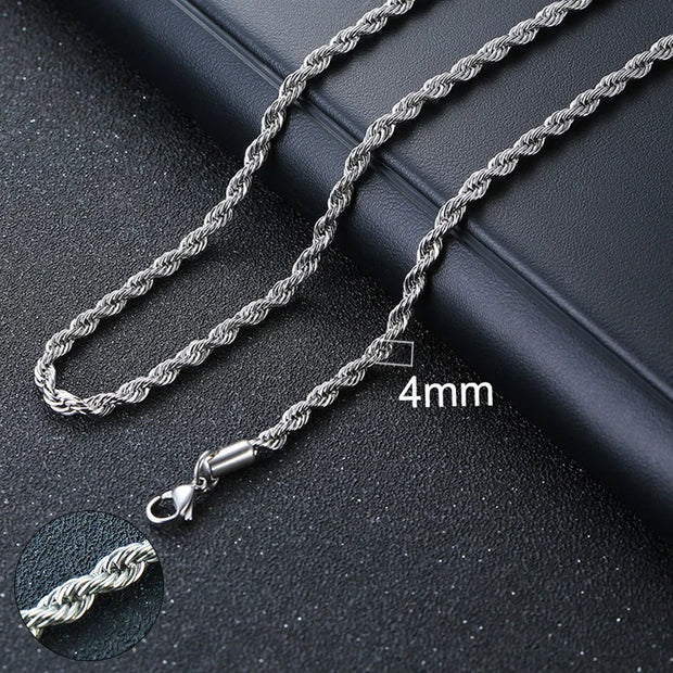 Vertical Bar Necklace for Men, Layered