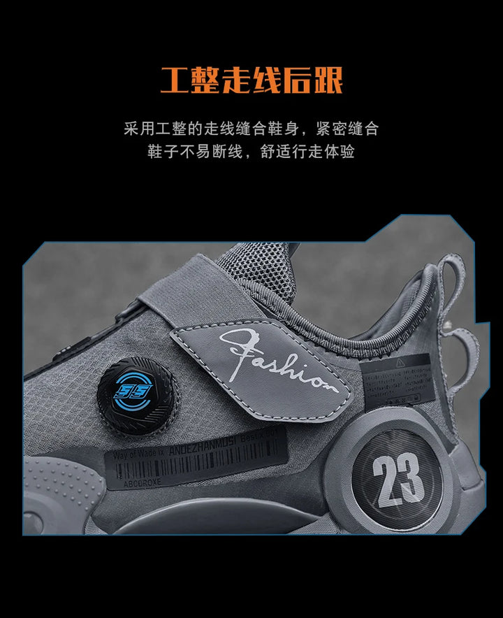 Men's Breathable Basketball Shoes – Non-Slip Cushioning