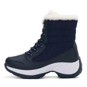 Women's Platform Snow Boots | Waterproof Fur Ankle & Thigh High Winter Walking Shoes