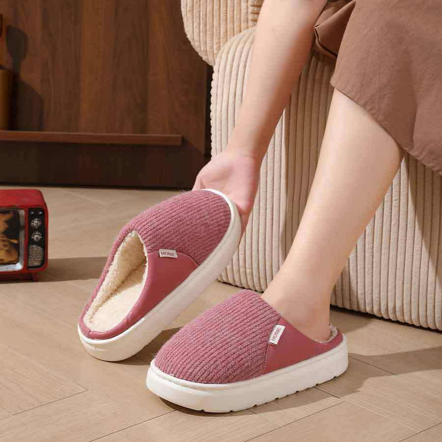 Women's Color-Matching Casual Shoes – Winter