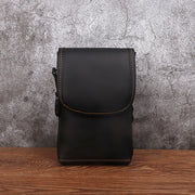 Men's Leather Shoulder Crossbody Bag