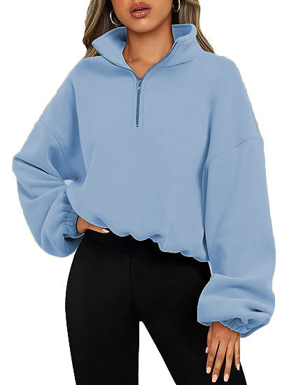 Women's Zipper Hoodie – Warm Winter Pullover