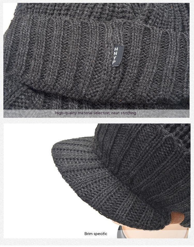 Men's Woolen Winter Hat – Trendy Style