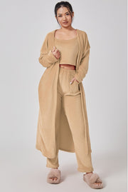 Women's Cozy 3-Piece Pajama Set