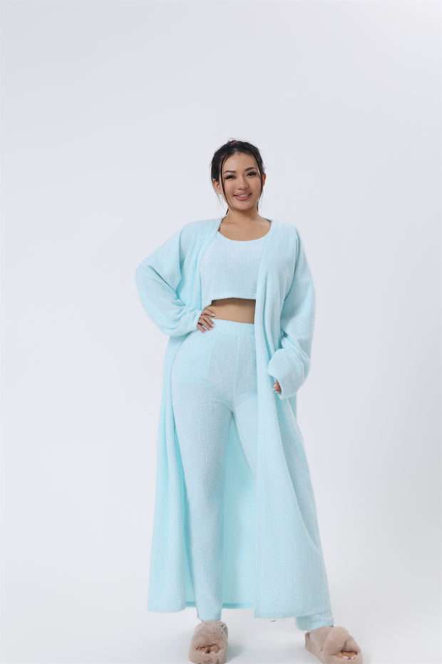 Women's Cozy 3-Piece Pajama Set