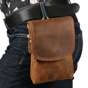 Men's Leather Shoulder Crossbody Bag