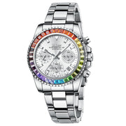 Ladies Colored Diamond Watch