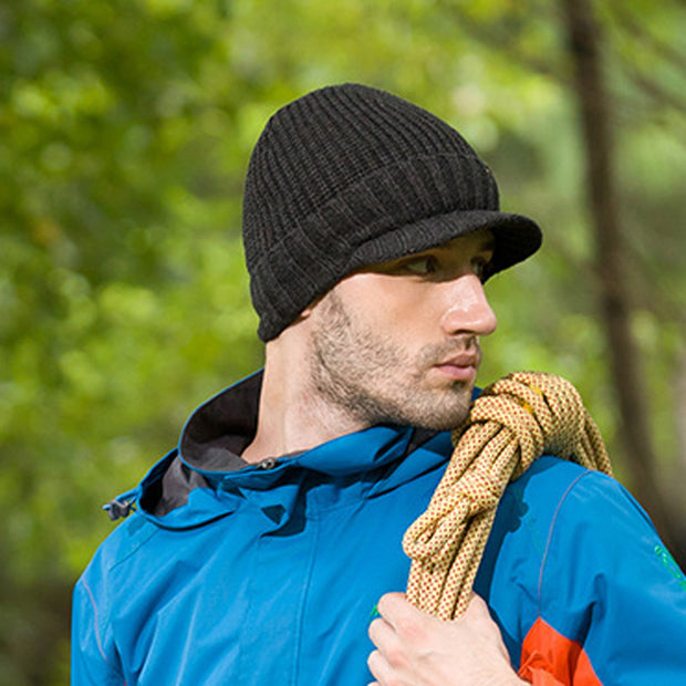 Men's Woolen Winter Hat – Trendy Style