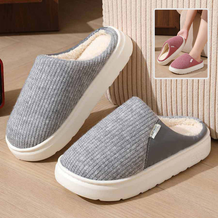 Women's Color-Matching Casual Shoes – Winter